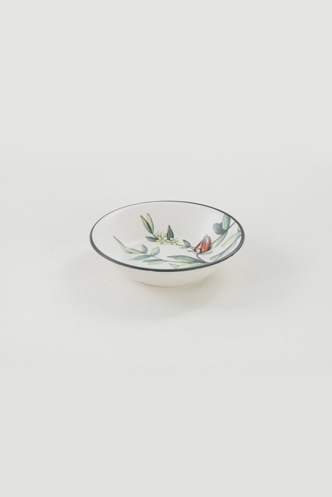 Hermia Juego de platos de 6 piezas de gres cerámico de 18 cm de diámetro